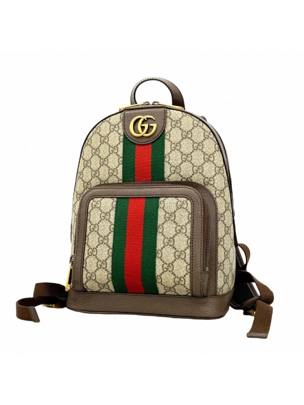 Gucci Backpack Ophidia Beige Brown Gold - Picture 1 of 10